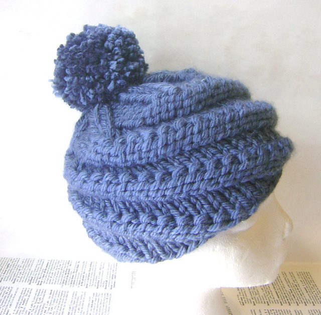 Spiral Knit Beanie