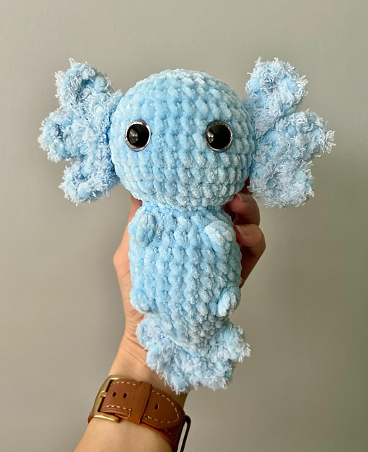 Axel the no sew Axolotl