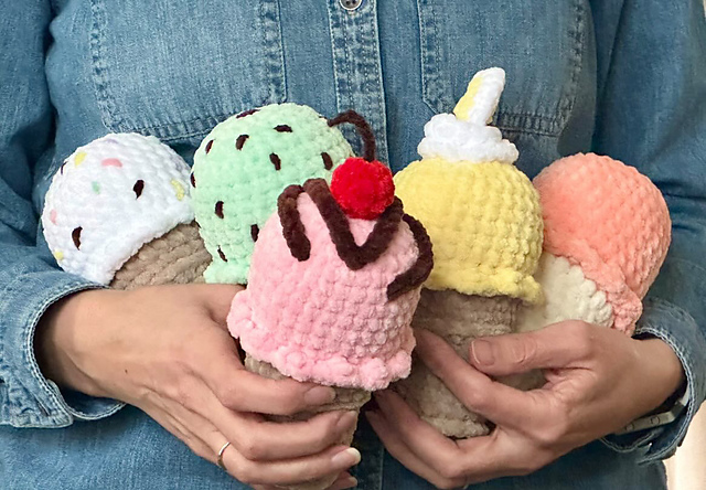 Cake Cone Ice Cream