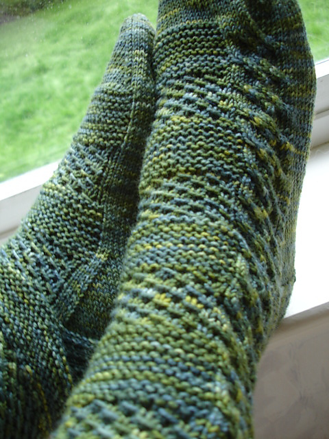 Green Beryl Socks