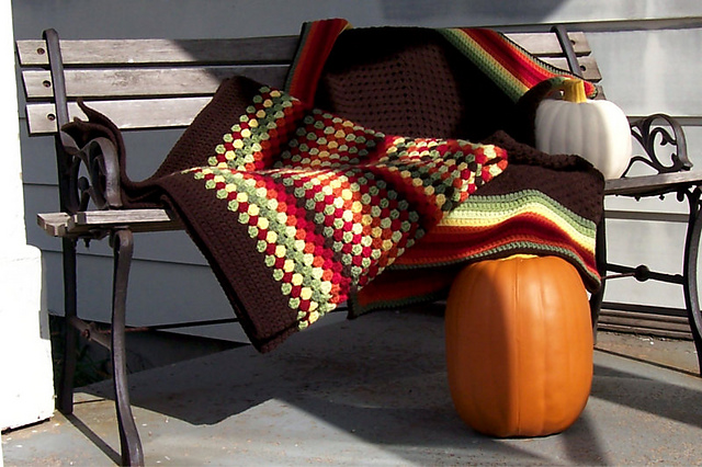 Granny Rectangle Throw