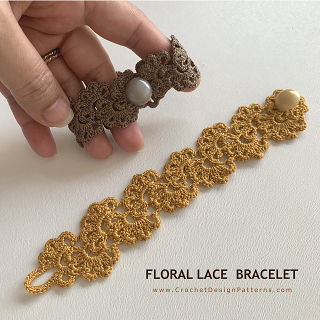 Floral Lace Bracelet