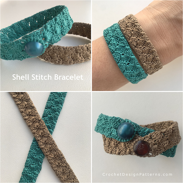 Shell Stitch Bracelet