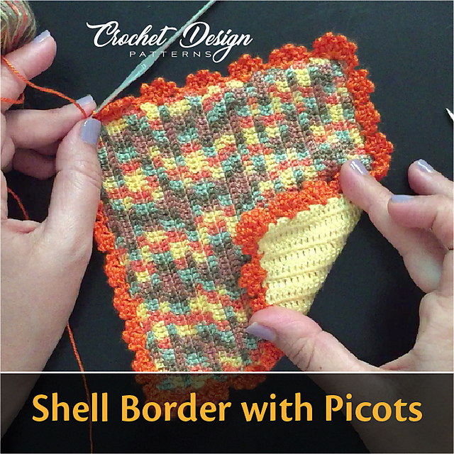 Shell Border with Picots