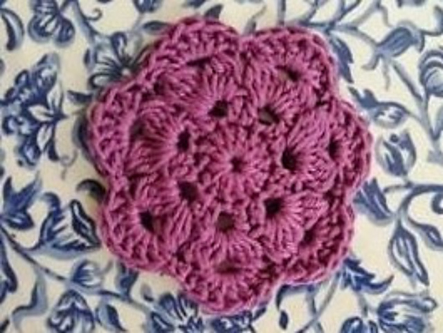 Pretty Flower Coaster