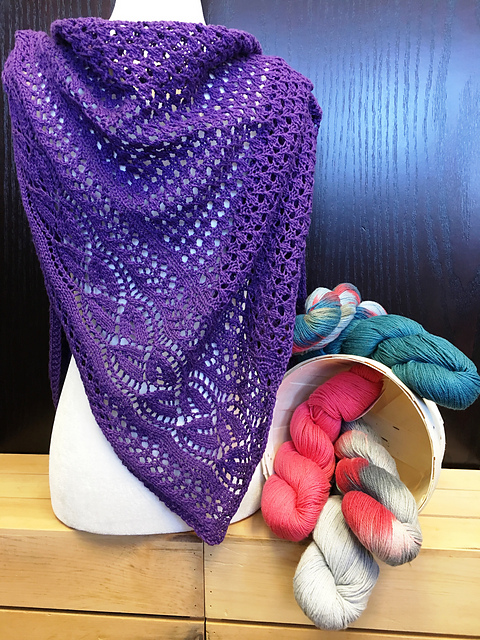Climbing Ivy Shawl