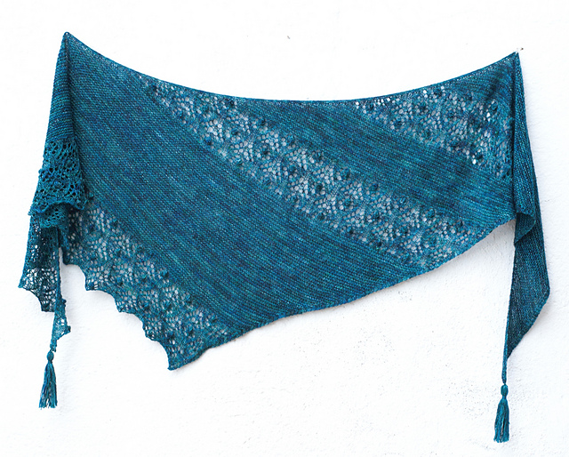 Puerto Azul Shawl