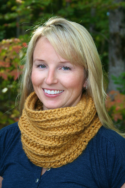 Rippled Earth Infinity Scarf