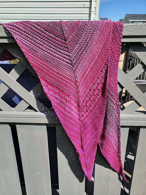 Late Autumn in Brigus Shawl