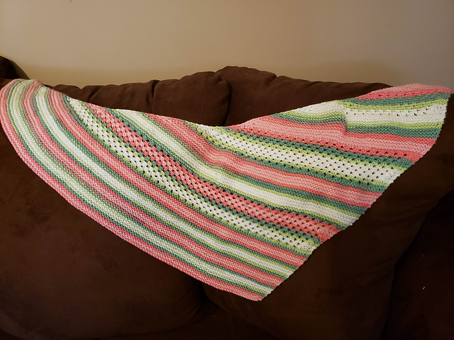 Summer in Brigus Small Shawl