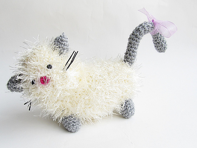A Fluffy Cat Princess Amigurumi