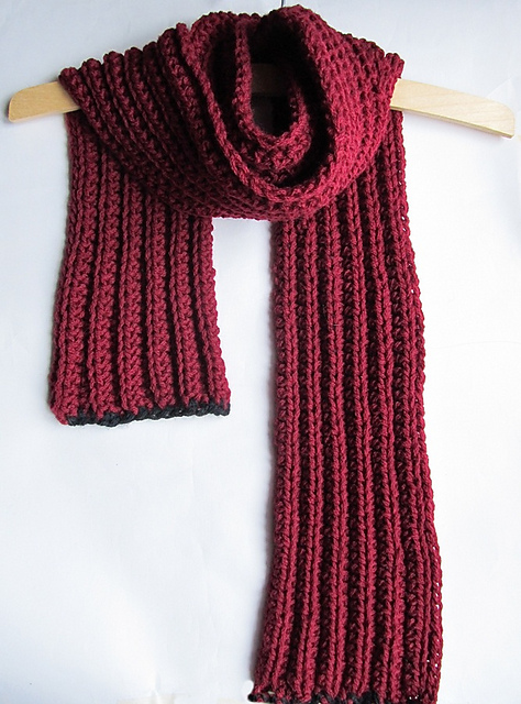 Crochet Chunky Scarf