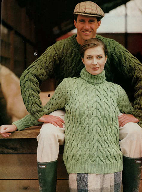 #6 Dimple Cable Pullover