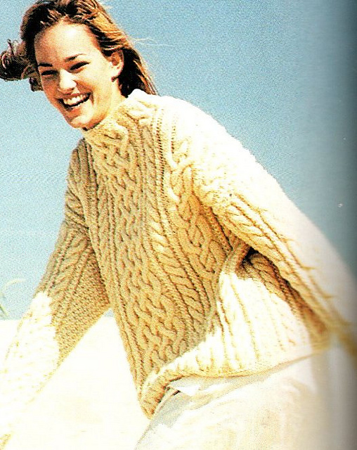 # 04 Cable sweater