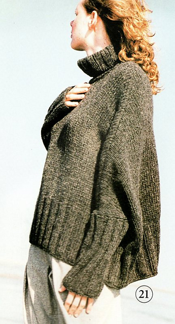#21 Anthracite Poncho