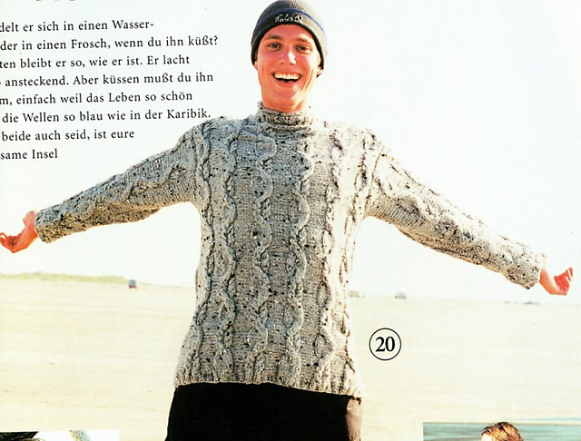 #20 Sweater with Cables