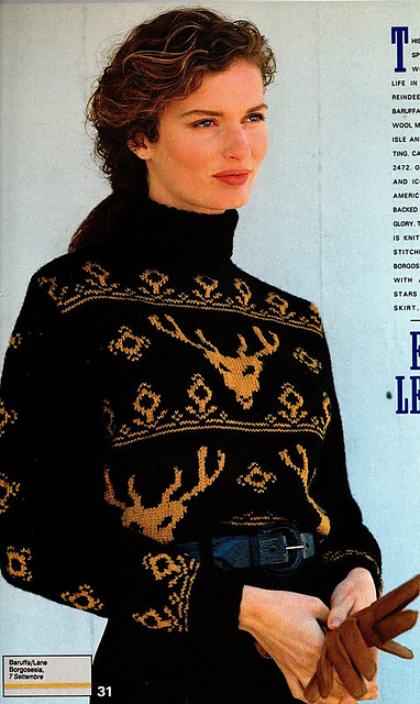 #31  Reindeer Turtleneck