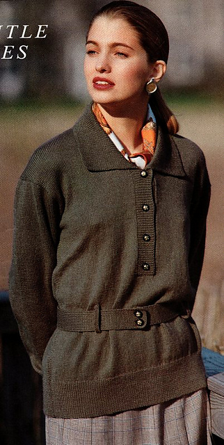 #16 Belted Pullover