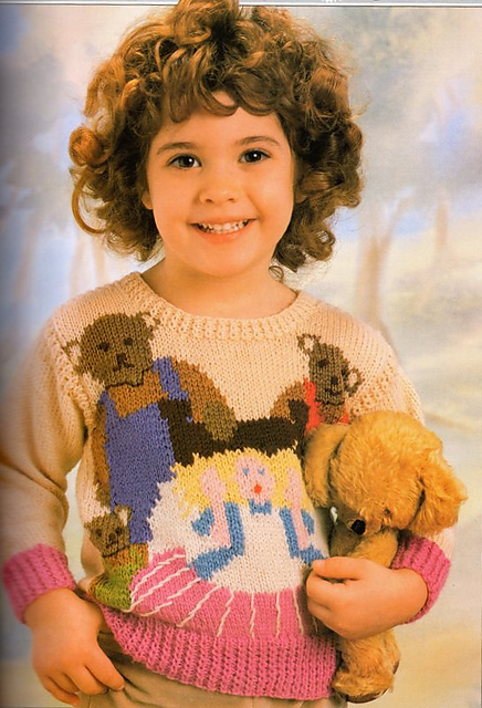 Goldilocks and the Three Bears Sweater