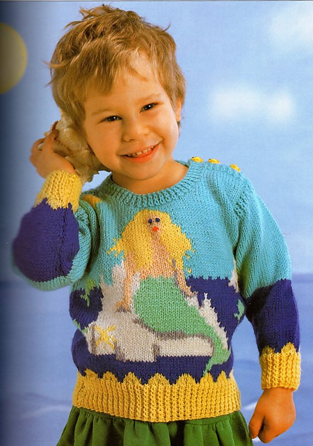 Little Mermaid Sweater