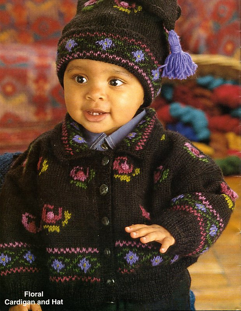Floral Jacket and Hat