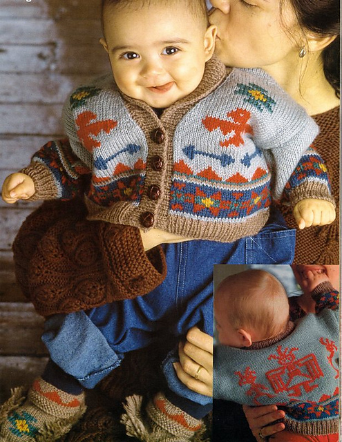 Baby eagle cardigan and Boots