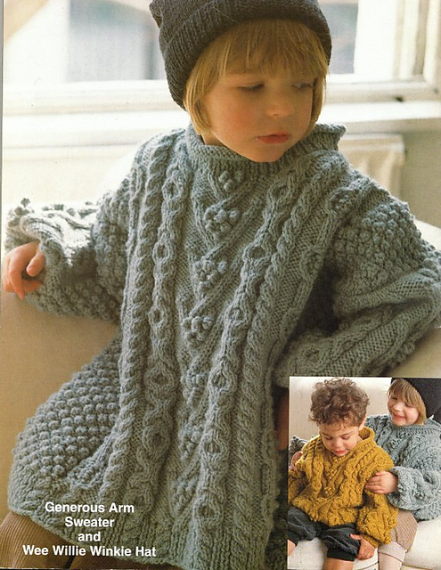 Generous Aran Sweater
