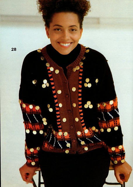 #28 Colorwork Cardigan
