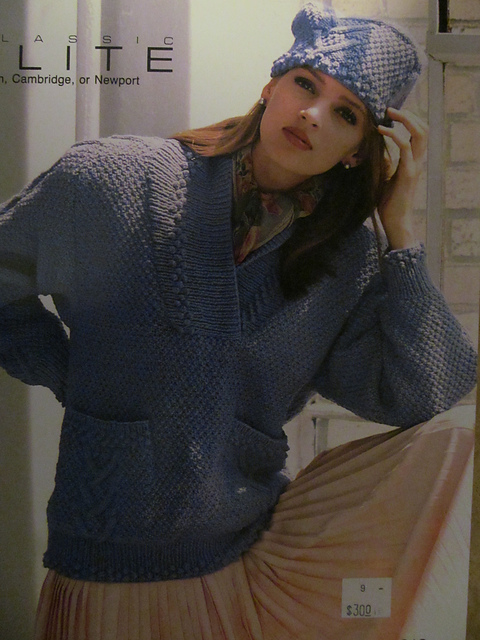 Saddle Shoulder Pullover With Hat