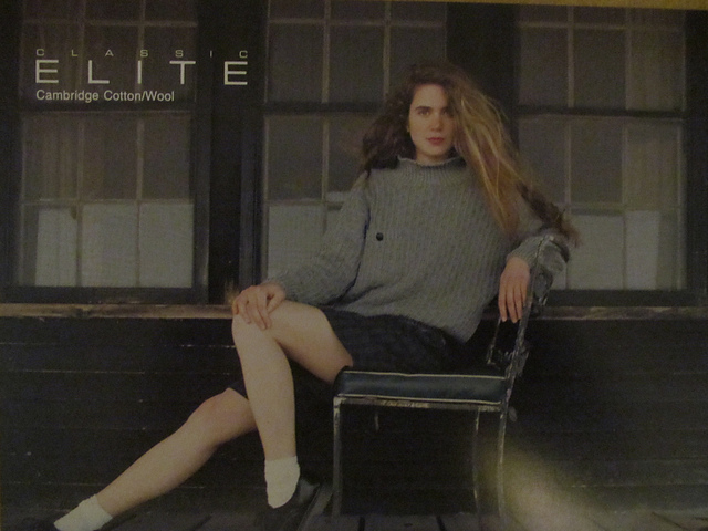 Cotton/Wool Mock Turtleneck