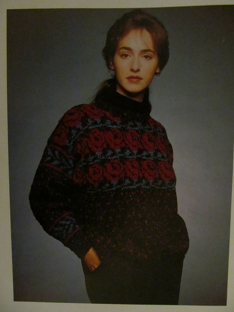 Cabbage Rose Pullover