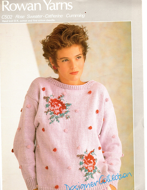 Ravelry: Rose Sweater pattern by Catherine Cummings