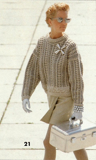 #21 Mosaic Pattern Sweater