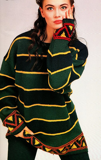 Zigzag Stripe Sweater