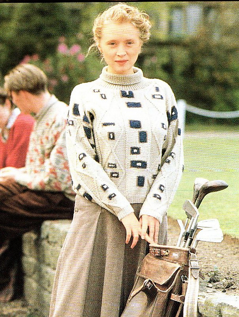 #13 Blue Box Sweater
