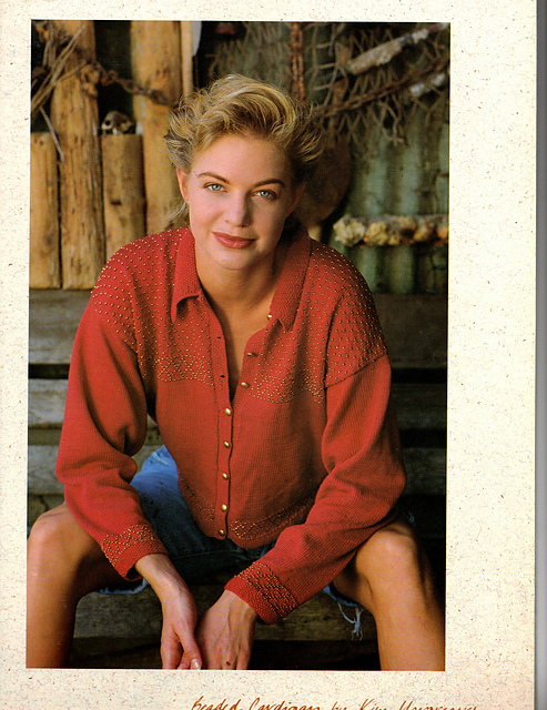 #7 Beaded Cardigan