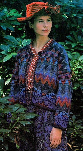 Blue Flower Jacket