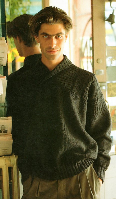 #9 Man's Shawl Collar