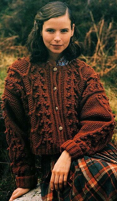 Bobble Sweater and Cardigan