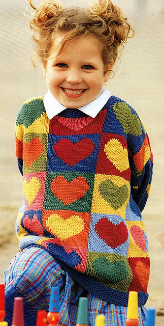 Hearts Sweater