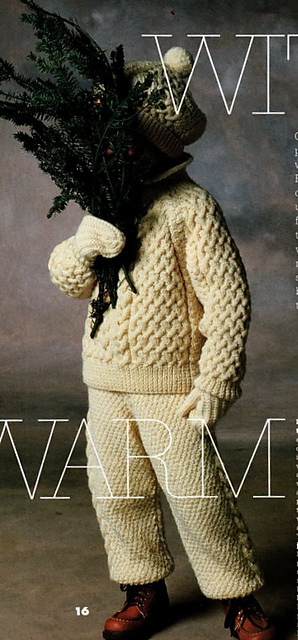 #16 Aran Toddler's Suit