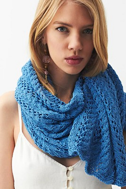 Knit Summer Stroll Stole