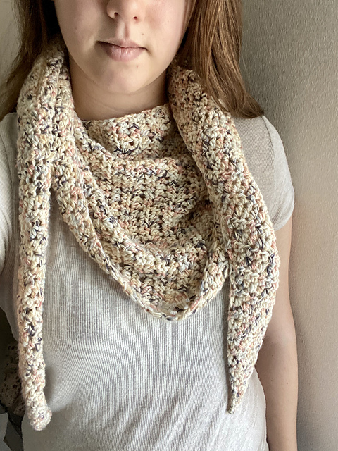 Trillium  Triangle Scarf