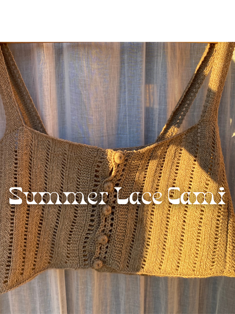 Ravelry: Summer Lace Camisole pattern by Jenna Rosser