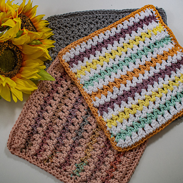 Splash of Color Washcloth