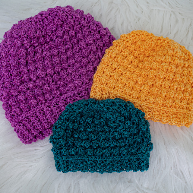 Little Dots Preemie Baby Hat