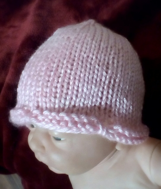 Scallop Edge Cap