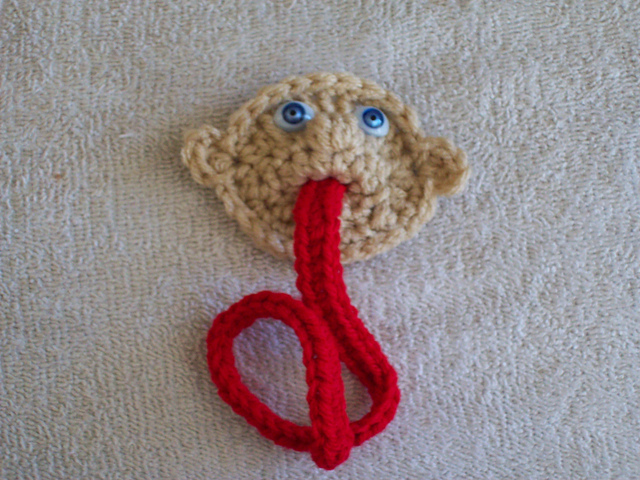 Pierced Tongue Bookmark