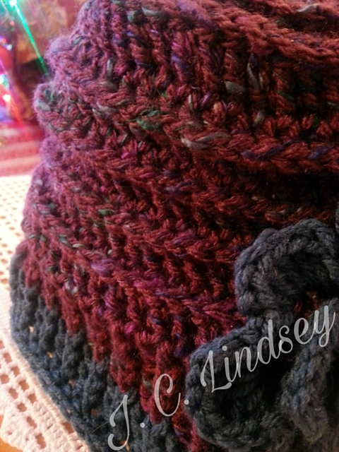 Textured Messy Bun Hat