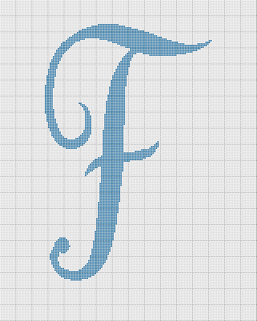 Monogram F Blanket